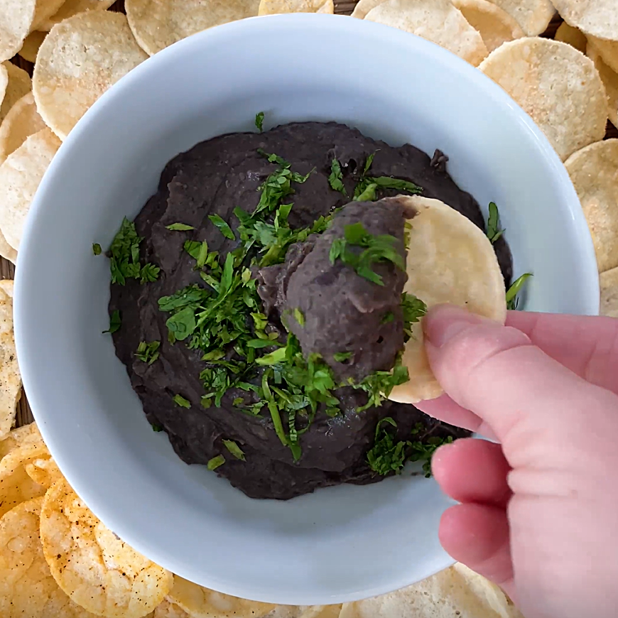 Black Bean Dip Recipe with Popchips