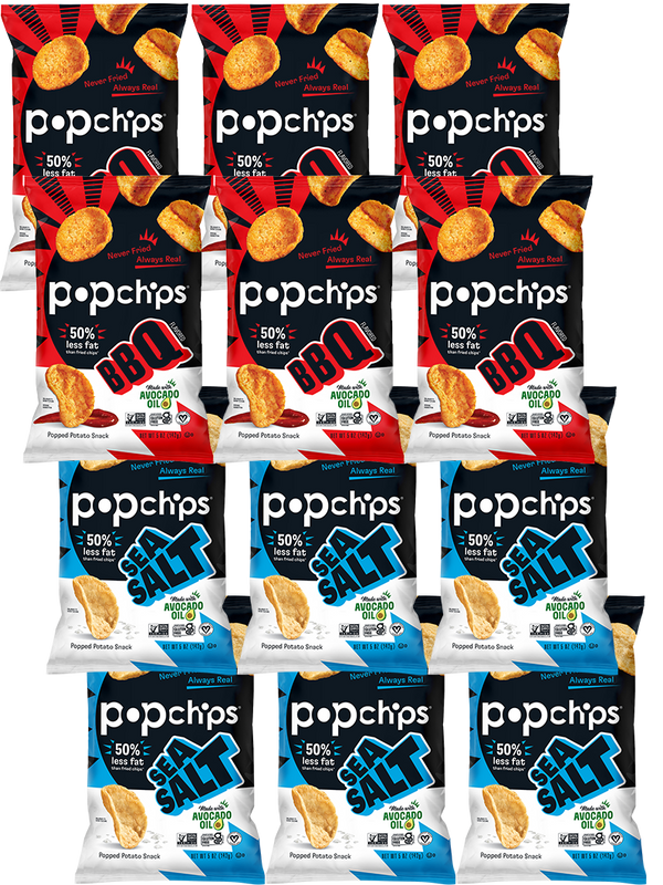 CD４枚セット　pal@pop　chipie　パル・アット・ポップ　 チャッピー Popchips .8oz & 5oz BBQ & Sea Salt Variety Pack