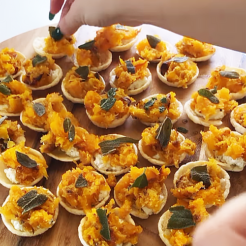 Butternut Squash and Ricotta Crudités Recipe | Popchips