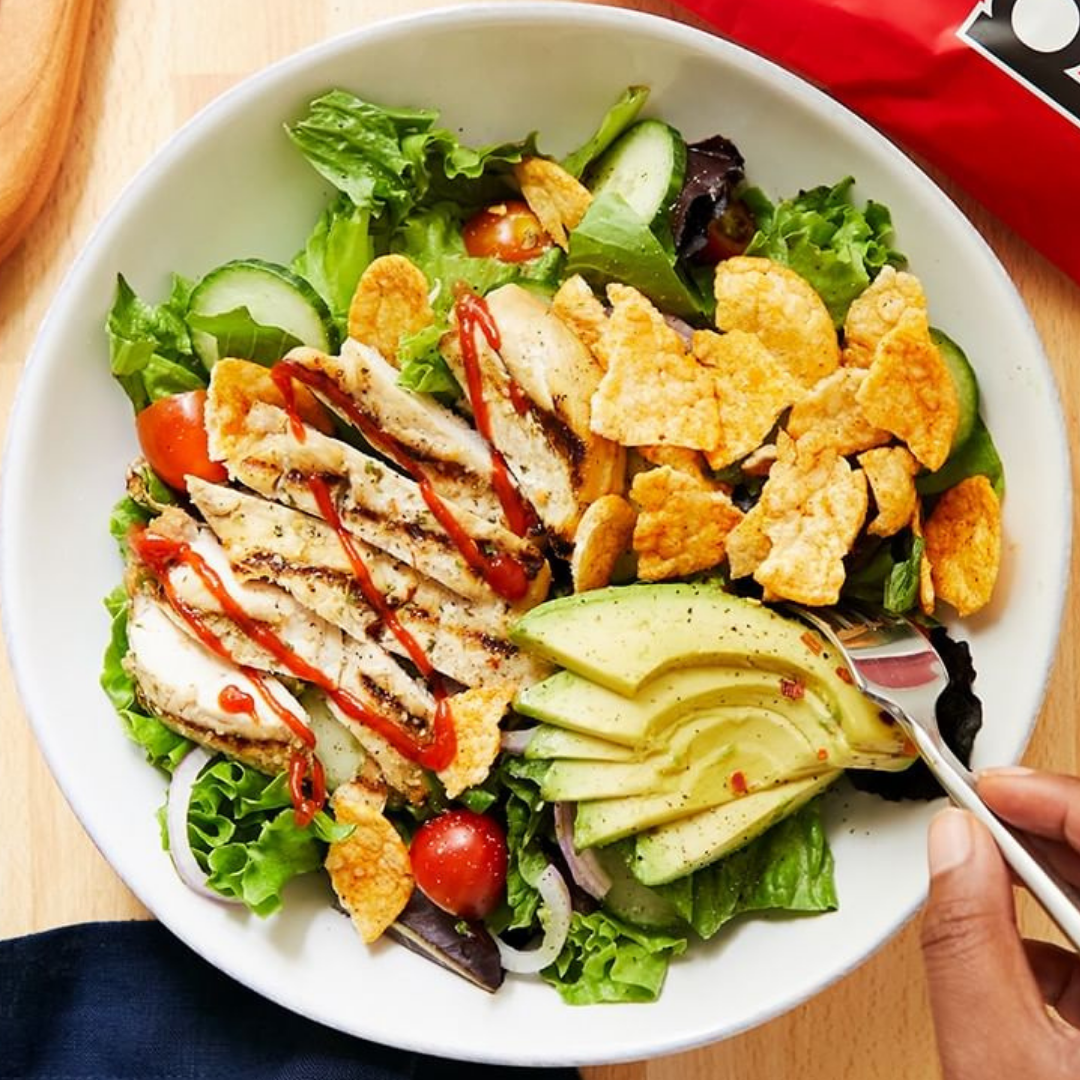 BBQ Chicken Salad Recipe | Popchips