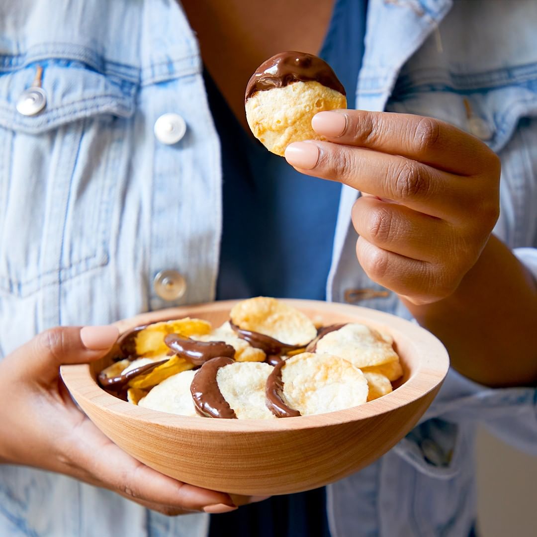 Dark Chocolate Sea Salt Popchips Dessert Recipe 