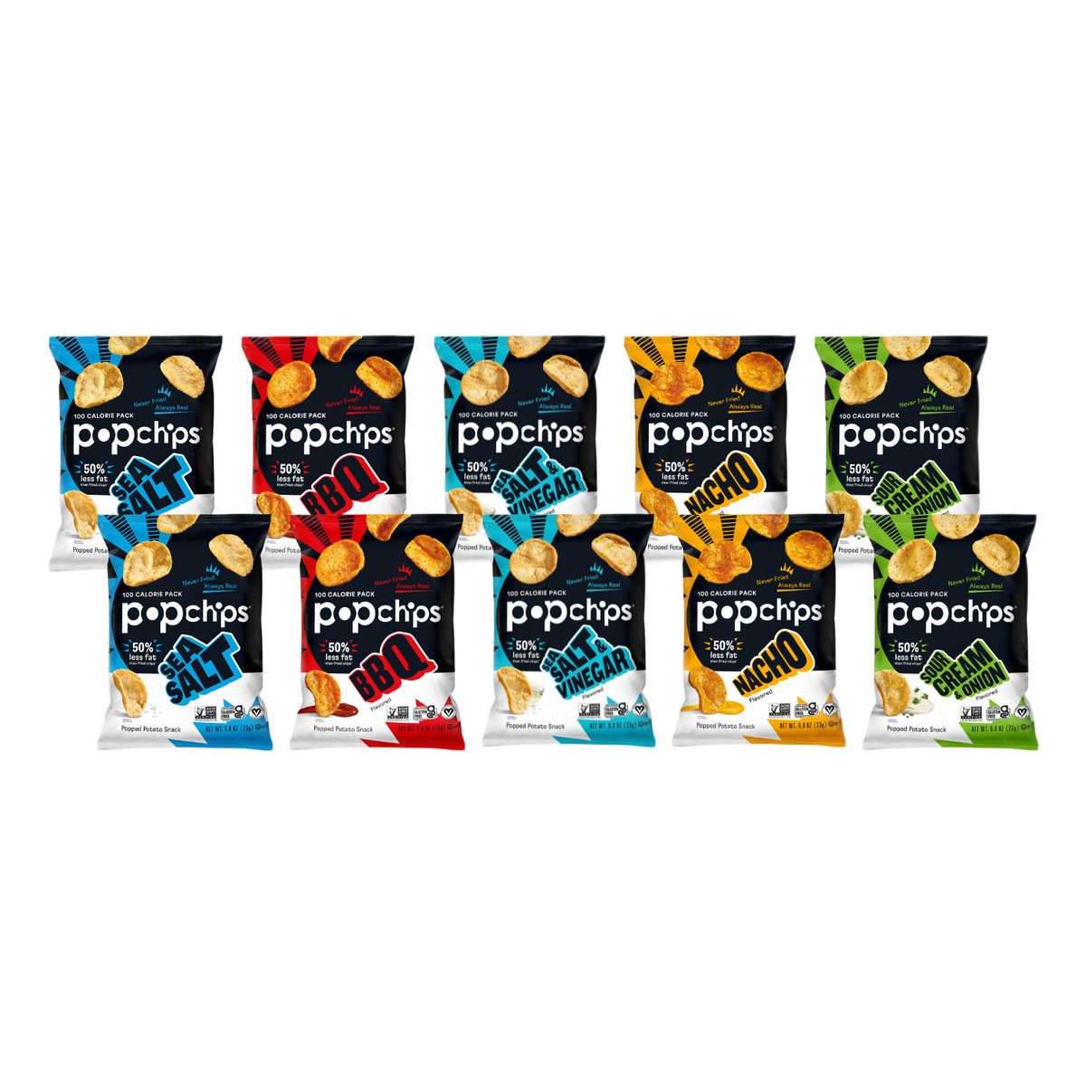 PopChips .8 OZ Variety Pack