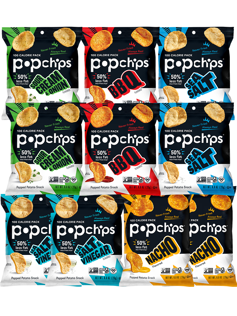 Popchips .8oz Variety Pack