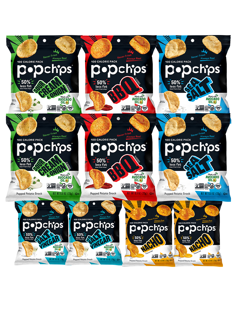Popchips .8oz Variety Pack