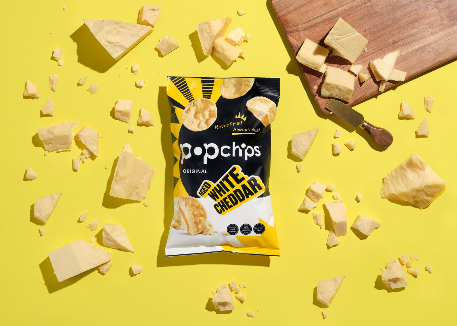 white cheddar chips