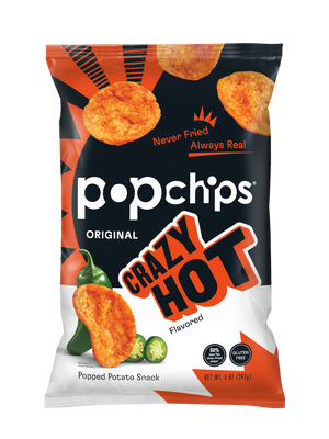 crazy hot  popchips potato chips